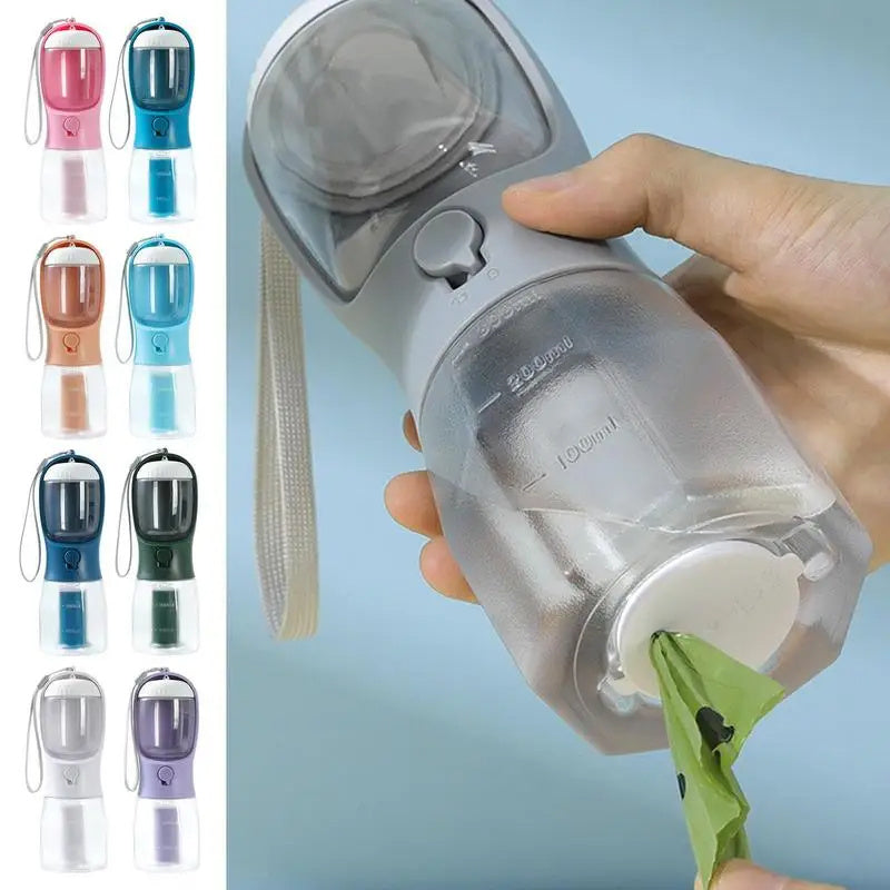 3in1 Portable Multi-functional Pet Bottle